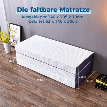 Inofia Klappmatratze mit Husse 10cm